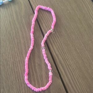 Pink Beaded Necklace